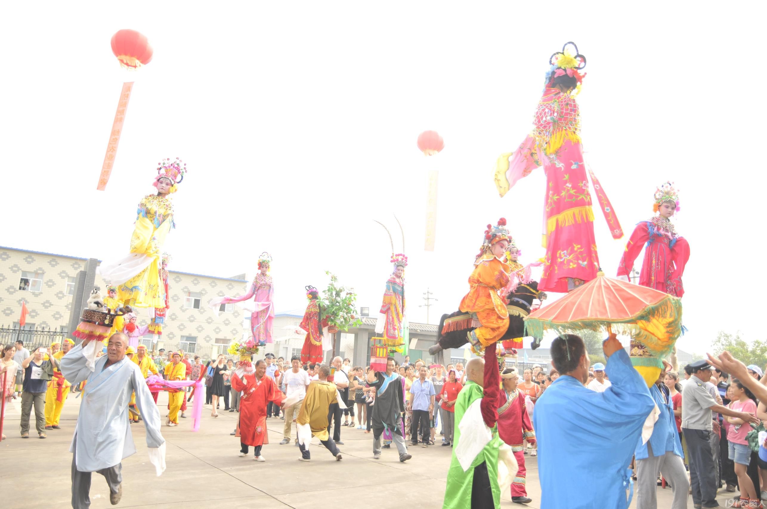 山西传统表演—背棍