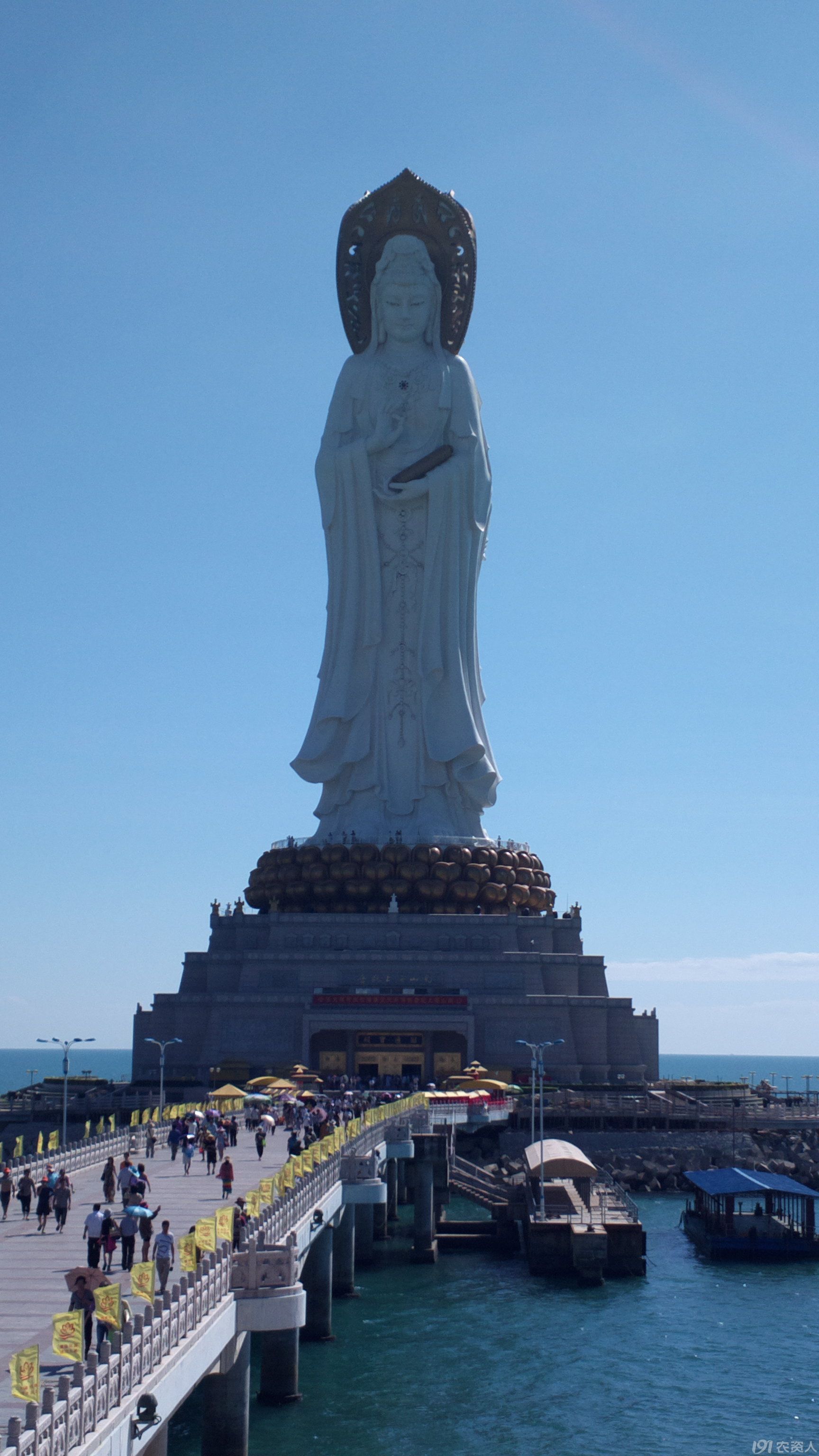继续发海南三亚南山风光 之 南海观音保平安